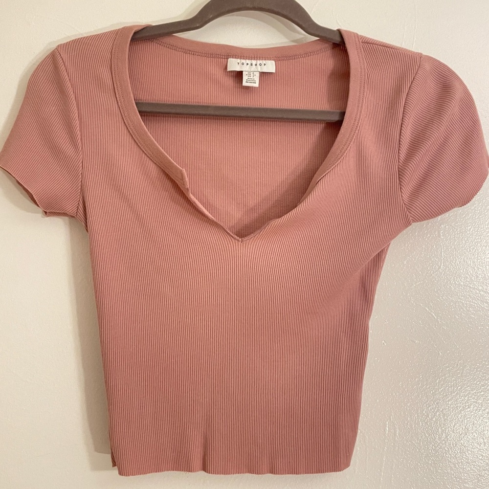 Topshop Crop Tee S/2